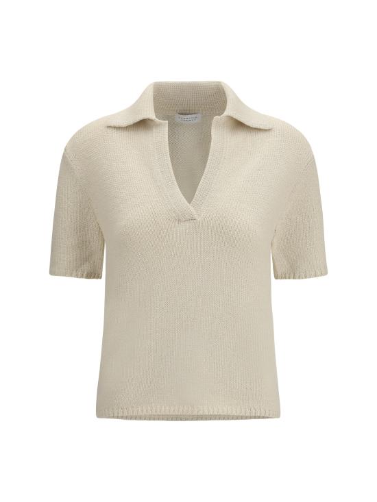 26SS 가브리엘라허스트 폴로 티셔츠 2269093A090 OFW WHITE