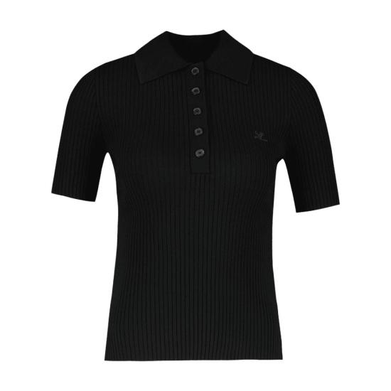  쿠레쥬 탑 CONFIG CRG023010 BLACK - COURREGES