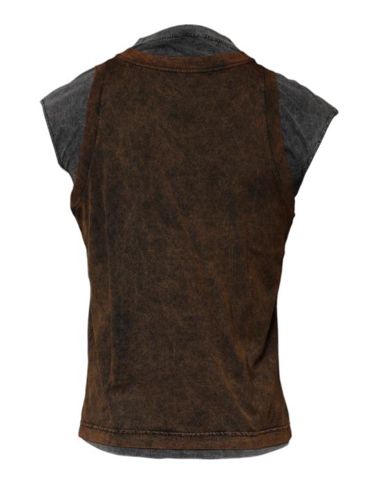  돌체앤가바나 민소매 티셔츠 TSH87482 BROWN - DOLCE & GABBANA