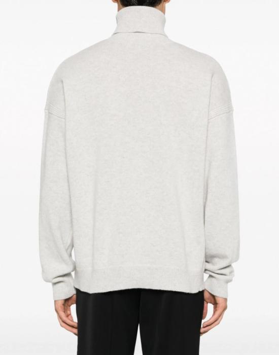 25FW 메종키츠네 스웨터 LM00820KT1063H120 GRAY - MAISON KITSUNE