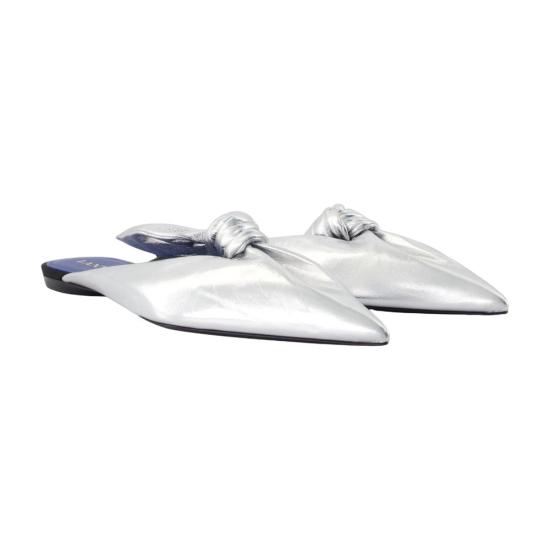 25FW 랑방 플랫 슈즈 CONFIG VINS24006 SILVER - LANVIN