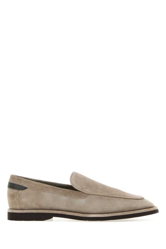 26FW 브루넬로 쿠치넬리 플랫 슈즈 MZSFG3300 C5859 BEIGE