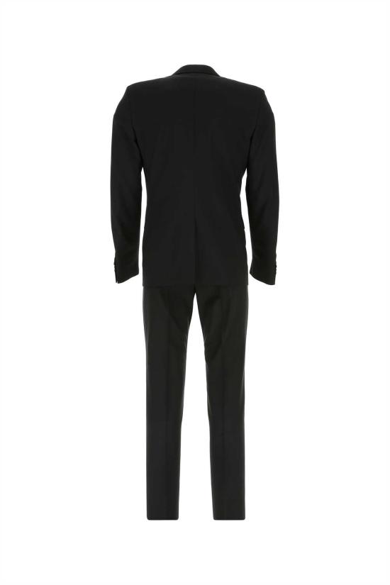 25FW 프라다 클래식 싱글 브리스티드 수트 자켓 UAF420S152D39 F0002 BLACK - PRADA