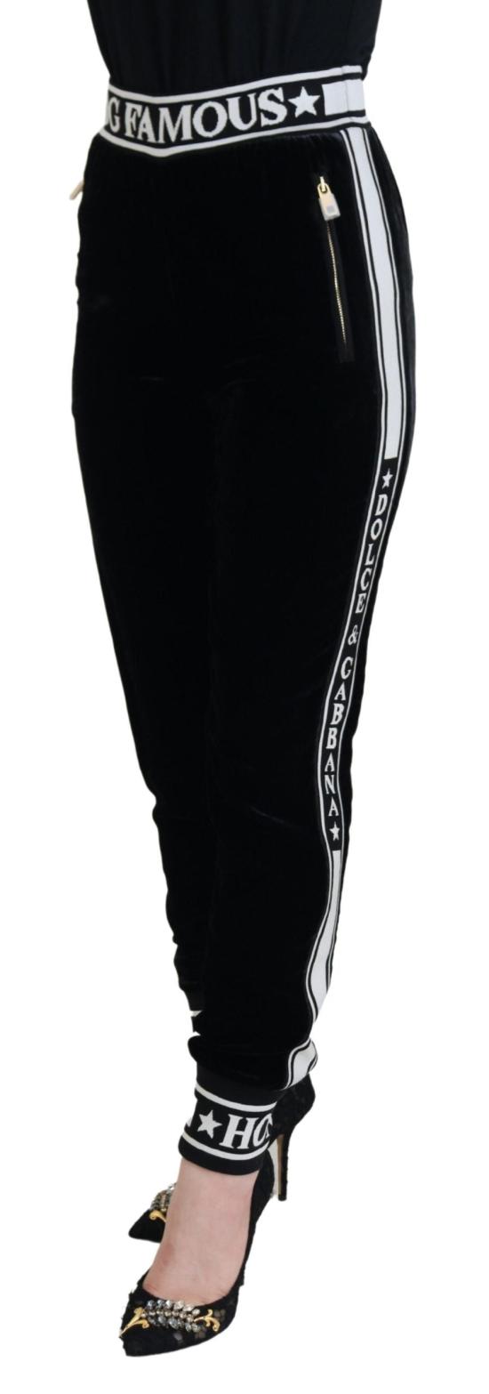  돌체앤가바나 스트레이트 팬츠 PAN74230 BLACK - DOLCE & GABBANA