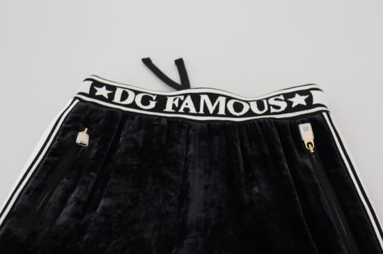  돌체앤가바나 스트레이트 팬츠 PAN74230 BLACK - DOLCE & GABBANA