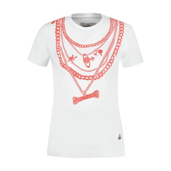 25FW 비비안웨스트우드 탑 CONFIG WES024024 WHITE - VIVIENNE WESTWOOD