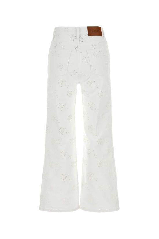 25FW 끌로에 데님 팬츠 CH25ADP06260 101 WHITE - CHLOE