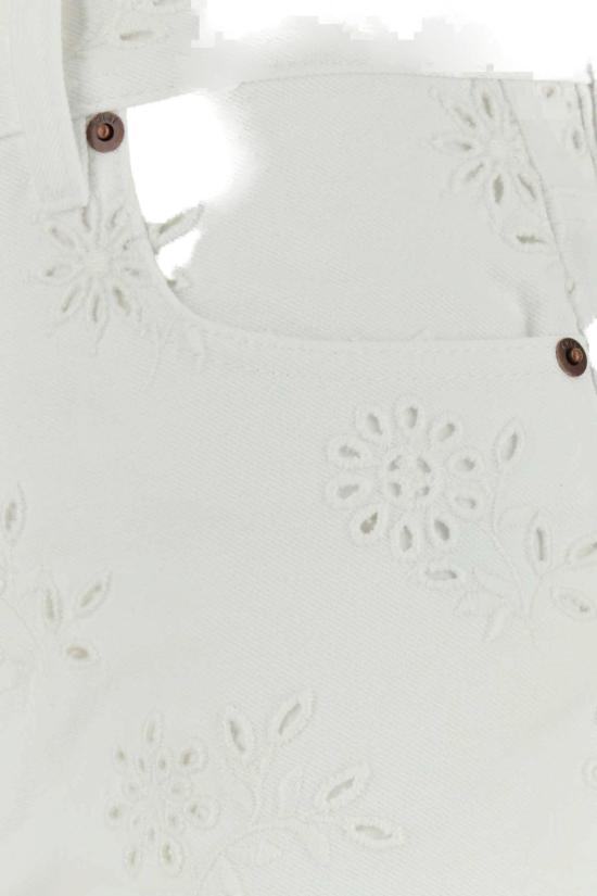 25FW 끌로에 데님 팬츠 CH25ADP06260 101 WHITE - CHLOE