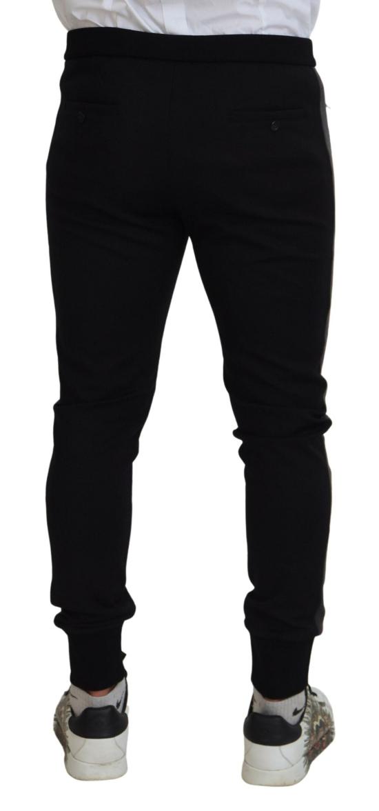  돌체앤가바나 트레이닝/조거 팬츠 PAN74799 PAN74802 48 BLACK - DOLCE & GABBANA