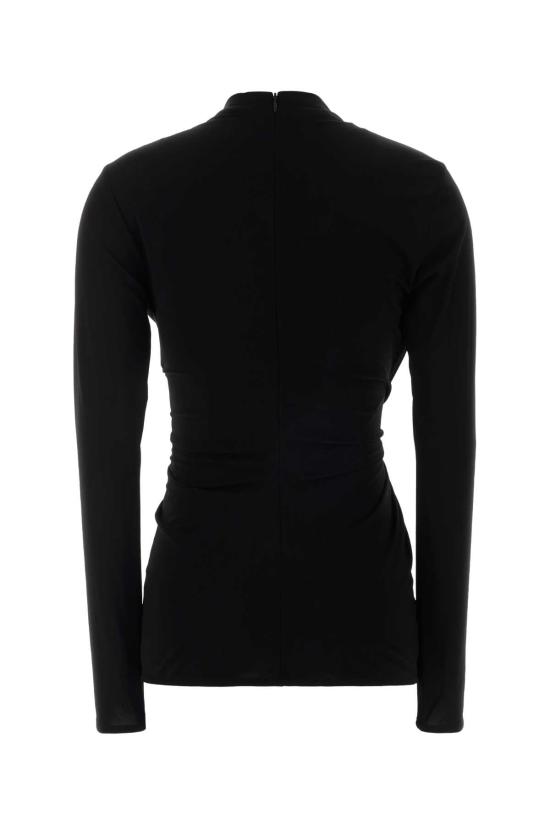 26SS 보테가베네타 블라우스 869452V4YX0 1000 BLACK - BOTTEGA VENETA