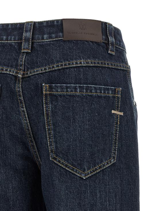 26FW 브루넬로 쿠치넬리 데님 팬츠 BR336937BM BLUE - BRUNELLO CUCINELLI
