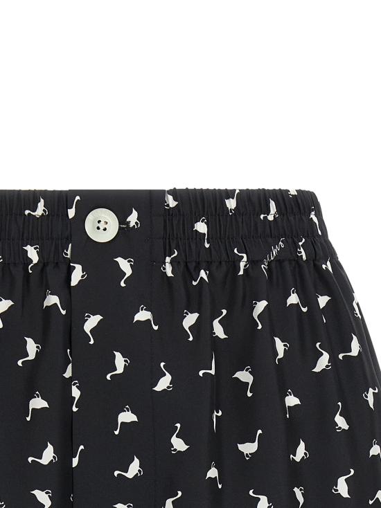 26SS 모스키노 숏팬츠 MO329136BM BLACK - MOSCHINO