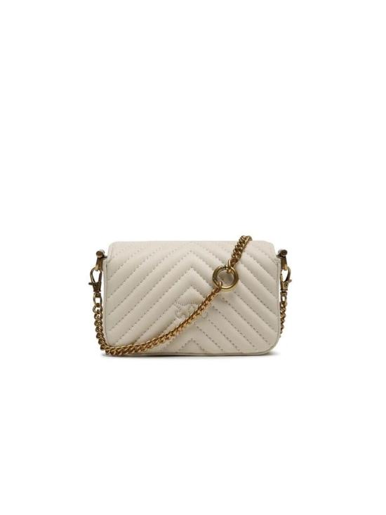 핑코 크로스백 100069 A0GK Z14Q ONESIZE Pinko WHITE - PINKO