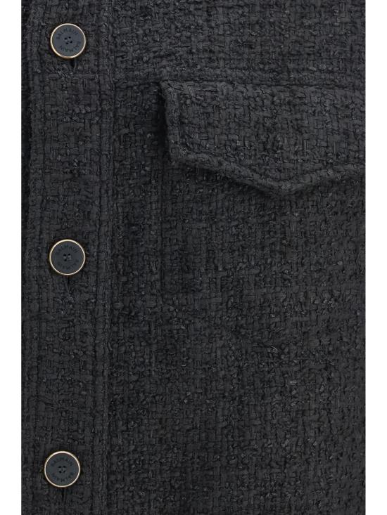 26FW 발망 자켓 HH1TH890XM07 0PA BLACK - BALMAIN