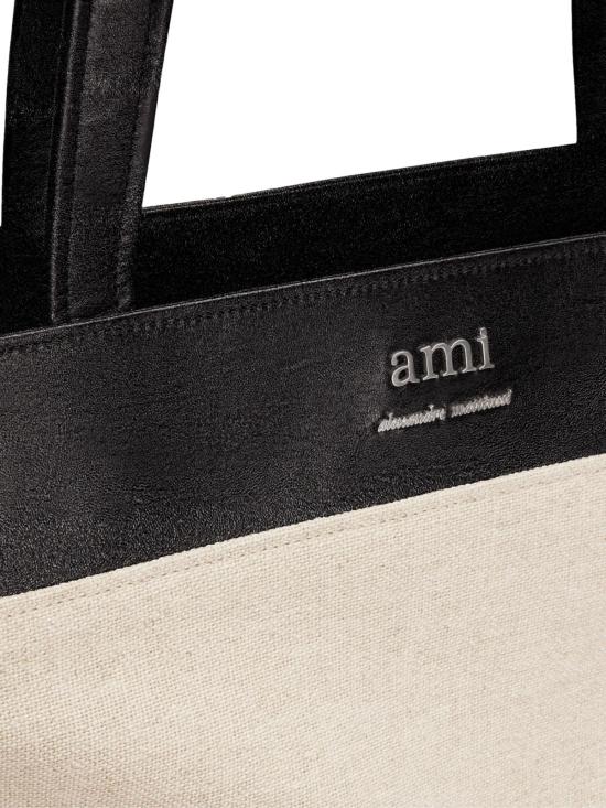  아미 토트백 ULL506AW0037113 BEIGE - AMI