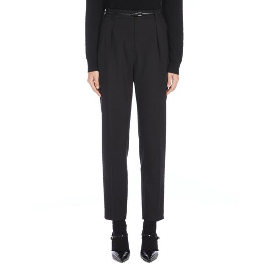  막스마라 스트레이트 팬츠 MA 8991989629140 BLACK - MAX MARA