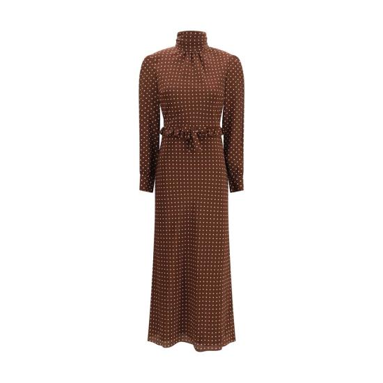 26SS 알레산드라리치 원피스 ALFABX4356F46861659BB BROWN