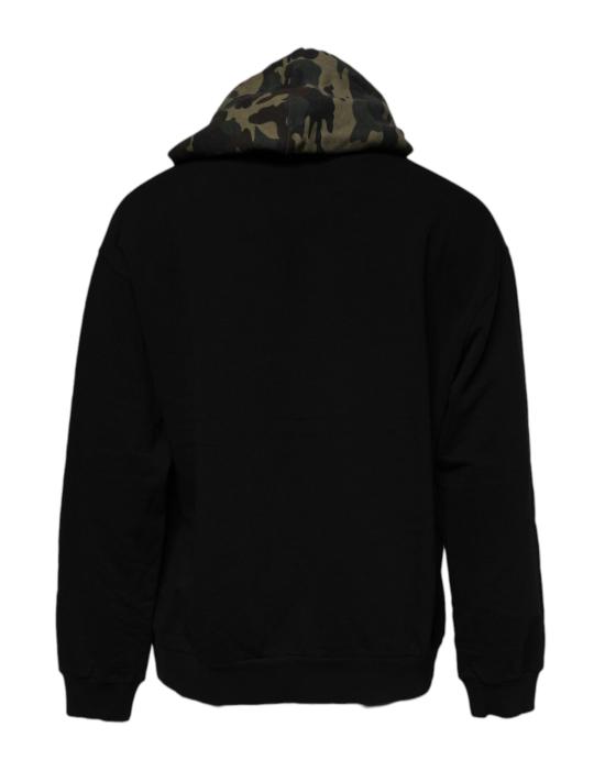  돌체앤가바나 후드 티셔츠 TSH878509 BLACK - DOLCE & GABBANA