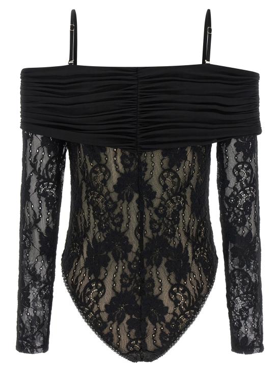 26SS 짐머만 바디수트 티셔츠 ZI329759BM BLACK - ZIMMERMANN