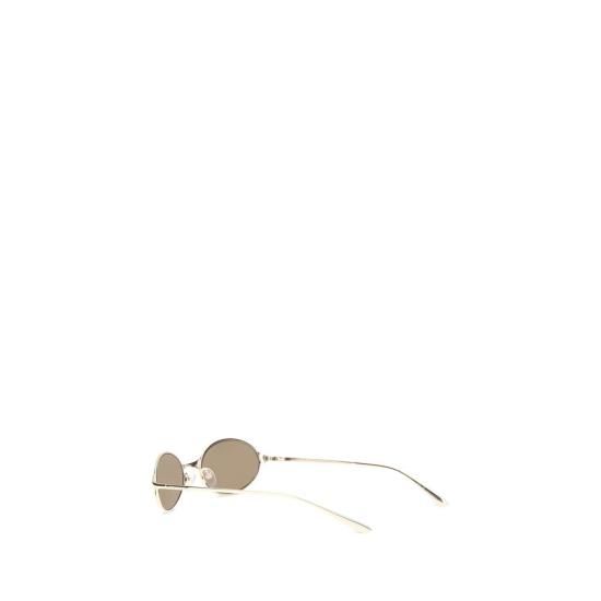 26FW 알렉산더 맥퀸 선글라스 ALA000R6I33307024BB GOLD - ALEXANDER MCQUEEN