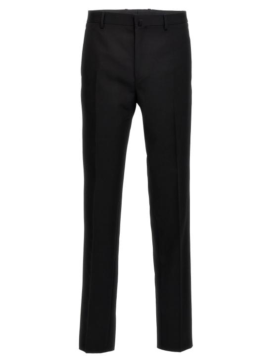  랑방 스트레이트 팬츠 LA266421BM BLACK