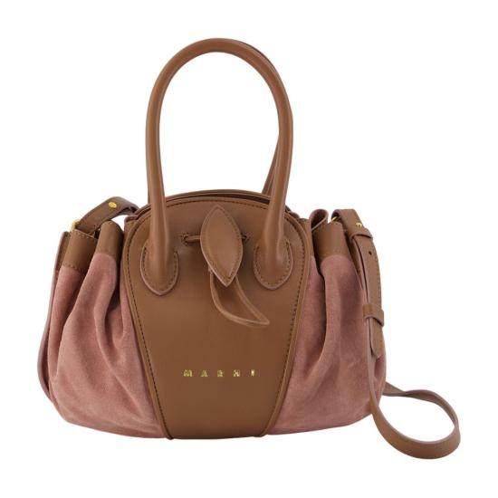 26SS 마르니 숄더백 RNI025304 BROWN