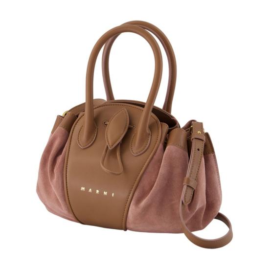 26SS 마르니 숄더백 RNI025304 BROWN - MARNI