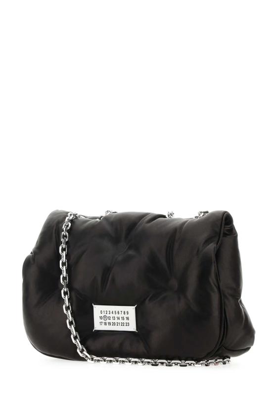  마르지엘라 글램 슬램 플랩 미디움 숄더백 S56WG0169P4300 T8013 BLACK - MAISON MARGIELA