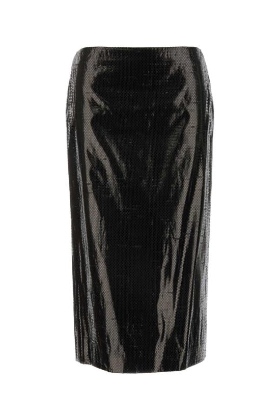  알렉산더 맥퀸 스커트 808575QBACW 1000 BLACK