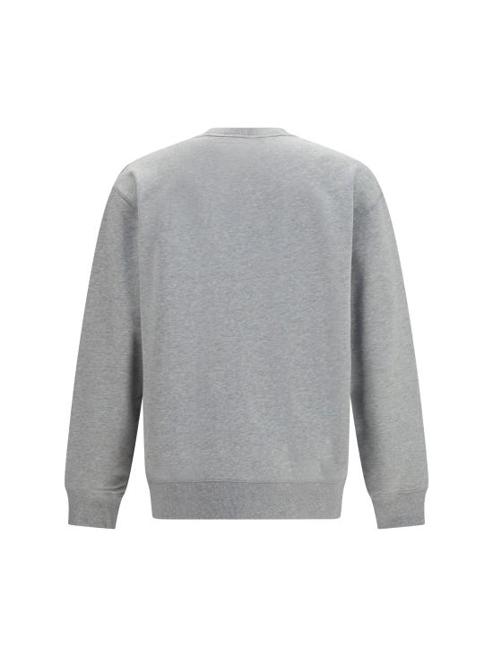  발망 긴팔 티셔츠 HH1JQ130BD10 YHD GRAY - BALMAIN