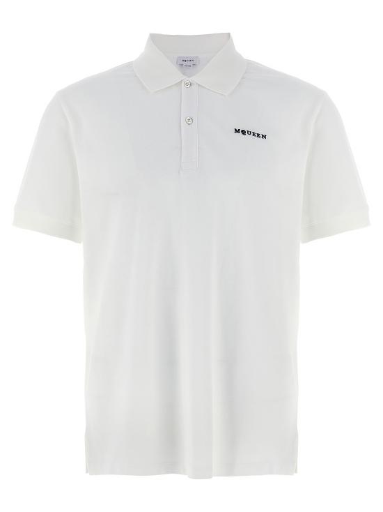 25FW 알렉산더 맥퀸 탑 MC314605BM WHITE