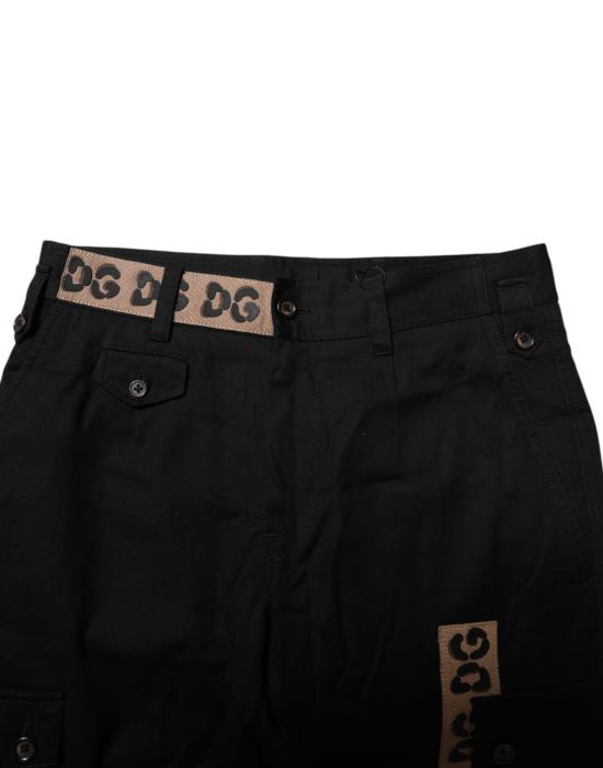  돌체앤가바나 카고 팬츠 PAN74612 BLACK - DOLCE & GABBANA