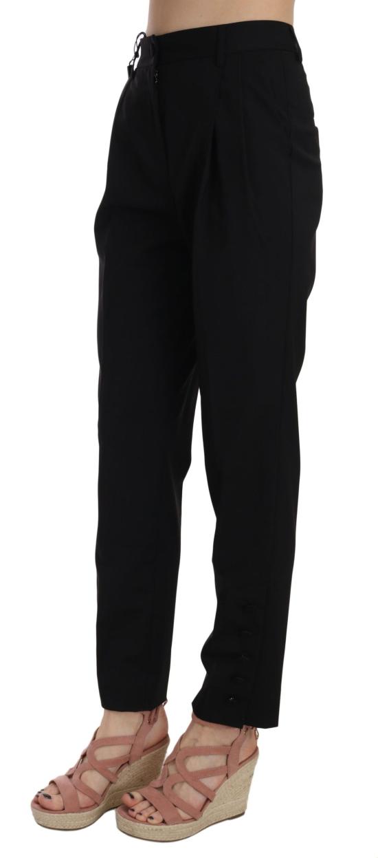  돌체앤가바나 스트레이트 팬츠 PAN70033 BLACK - DOLCE & GABBANA