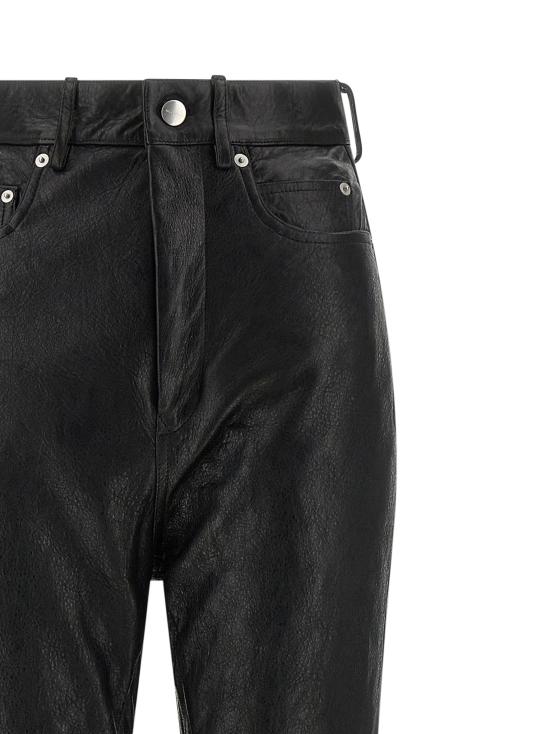 26SS 릭 오웬스 데님 팬츠 RI330284BM BLACK - RICK OWENS