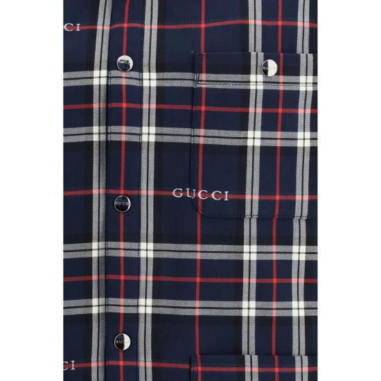 26SS 구찌 셔츠 GU853013ZAUAC4069BB NAVY - GUCCI
