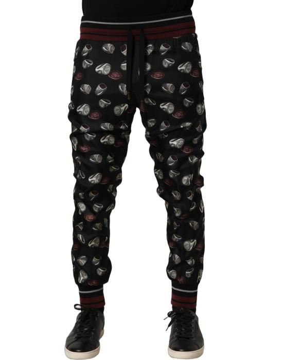  돌체앤가바나 트레이닝/조거 팬츠 PAN77627 BLACK - DOLCE & GABBANA