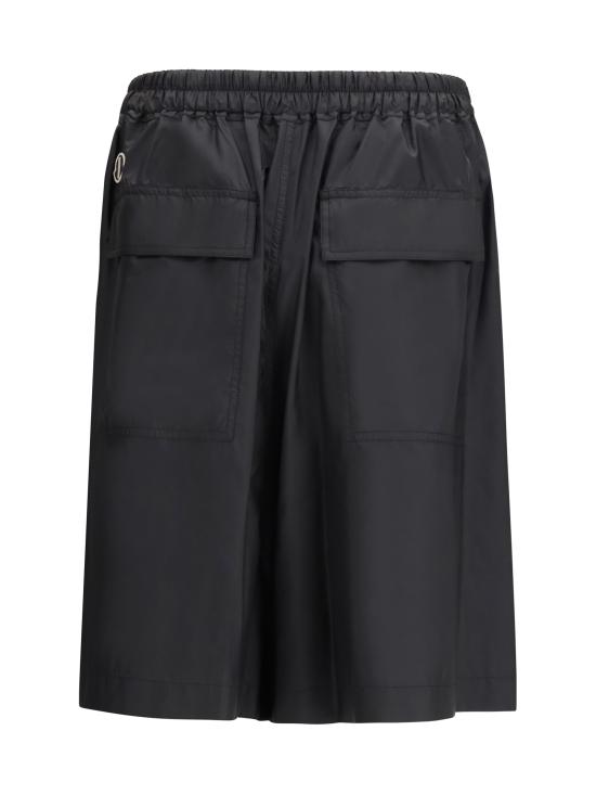 26SS 릭오웬스 몽클레어 숏팬츠 MU01F2B01M8114 999 BLACK - RICK OWENS MONCLER