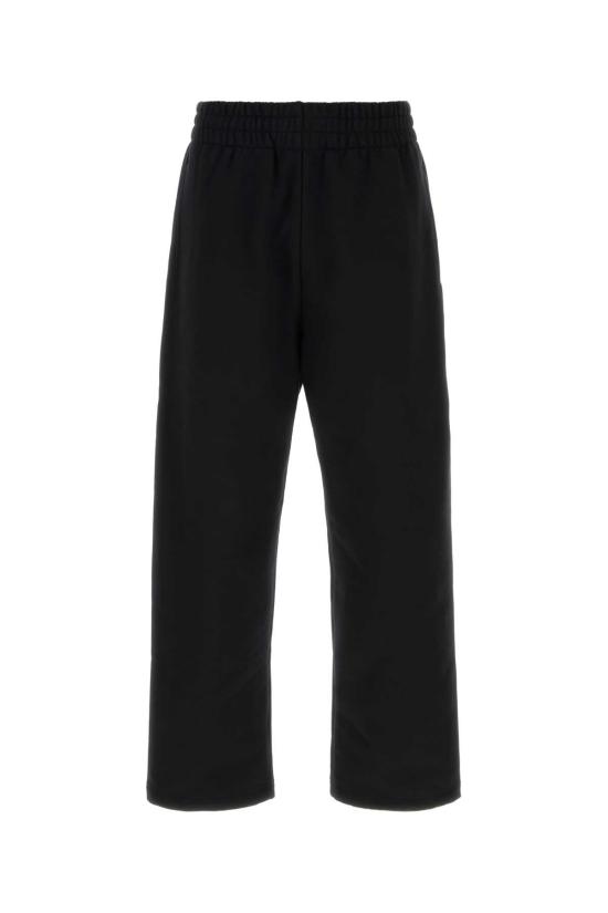 25FW 구찌 브러시드 코튼 저지 조깅 팬츠 848724XJHKH 1043 BLACK