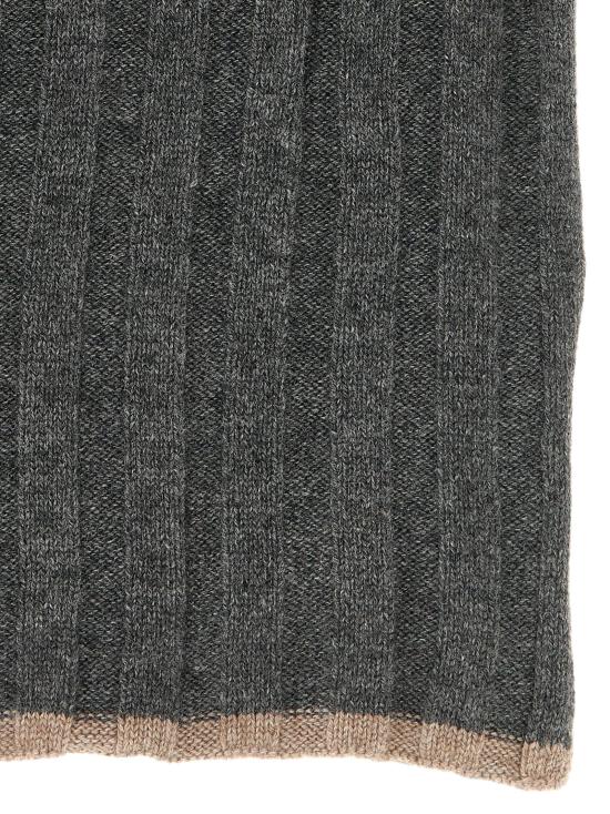 26FW 브루넬로 쿠치넬리 머플러/스카프 BR337518BM GRAY - BRUNELLO CUCINELLI