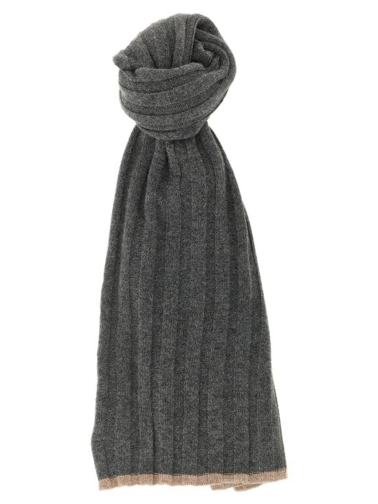 26FW 브루넬로 쿠치넬리 머플러/스카프 BR337518BM GRAY