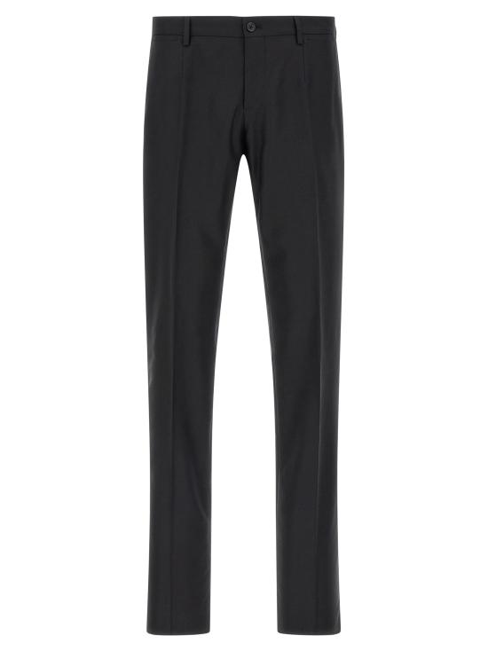 25FW 돌체앤가바나 수트 팬츠 DO307312BM BLACK - DOLCE & GABBANA
