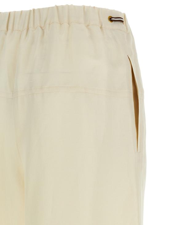  막스마라 스트레이트 팬츠 MA308938BM WHITE - MAX MARA