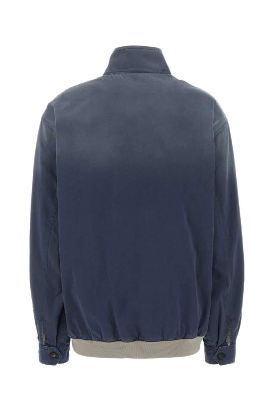 26FW 미우미우 올드 워시드 트윌 블루종 자켓 ML1492SOOO190X F04XB NAVY - MIU MIU