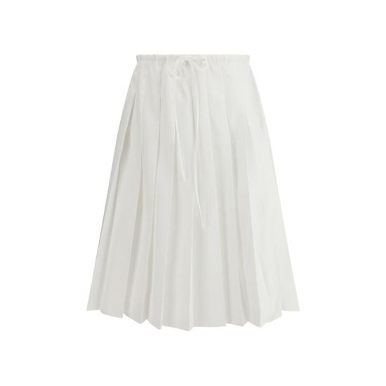26SS 프라다 스커트 PRP145VXSOOO187PF0009BB WHITE