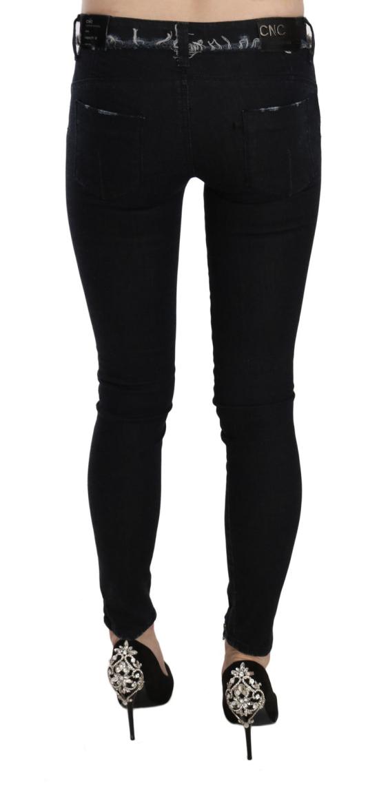  커스텀네셔널 데님 팬츠 PAN70697 BLACK