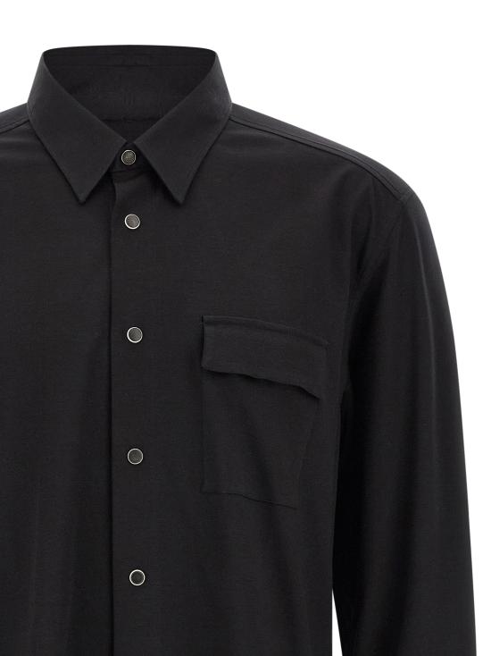 26SS 키톤 셔츠 KI332306BM BLACK - KITON
