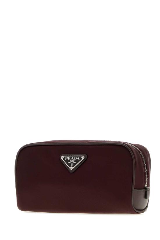 26SS 프라다 남성지갑 2NA0632HE1 F0007 BURGUNDY - PRADA
