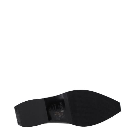  모스키노 플랫 슈즈 MO10027286331657BT BLACK - MOSCHINO