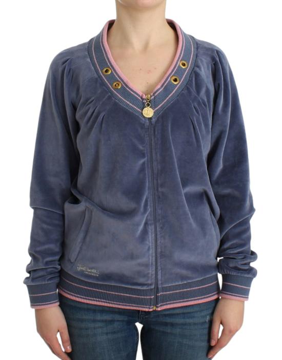  로베르토 카발리 가디건 SIG11841 BLUE