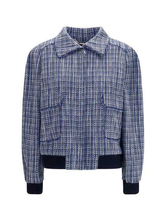 26SS 키톤 자켓 D61503K0934G02008 BLU BLUE